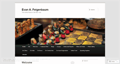 Desktop Screenshot of evanfeigenbaum.com